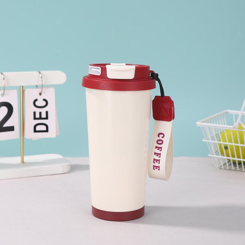 Shangqi Lily of the Valley Portable Stainless Steel Travel Mug