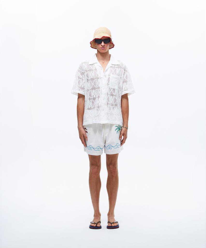 SUNDAY FRUIT MARKET Sun Beach Short Ivory