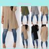 Elegant Womens Long Sleeve Shirt Casual Loose Chiffon T-shirts Tops Blouse Dress