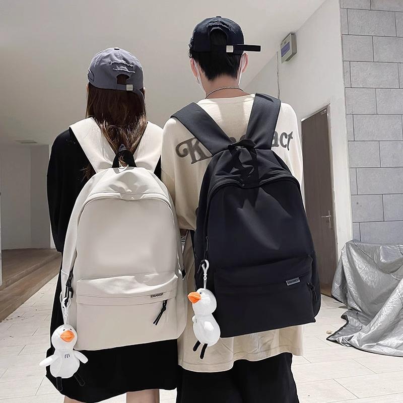 Girls' Fashion College-Style Backpack: Large Capacity, Casual Travel, Junior High School, or Couples