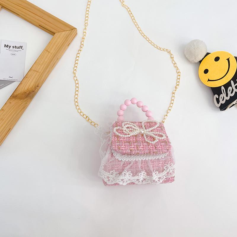 Adorable Mini Korean Princess Crossbody Bag For Kids Featuring Cute Bunny Design