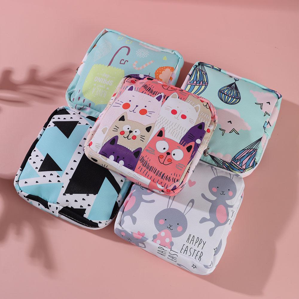 Card Holder Napkin Towel Sanitary Pad Bags Sanitary Napkin Storage Bag Storage Pouch Coin Purse