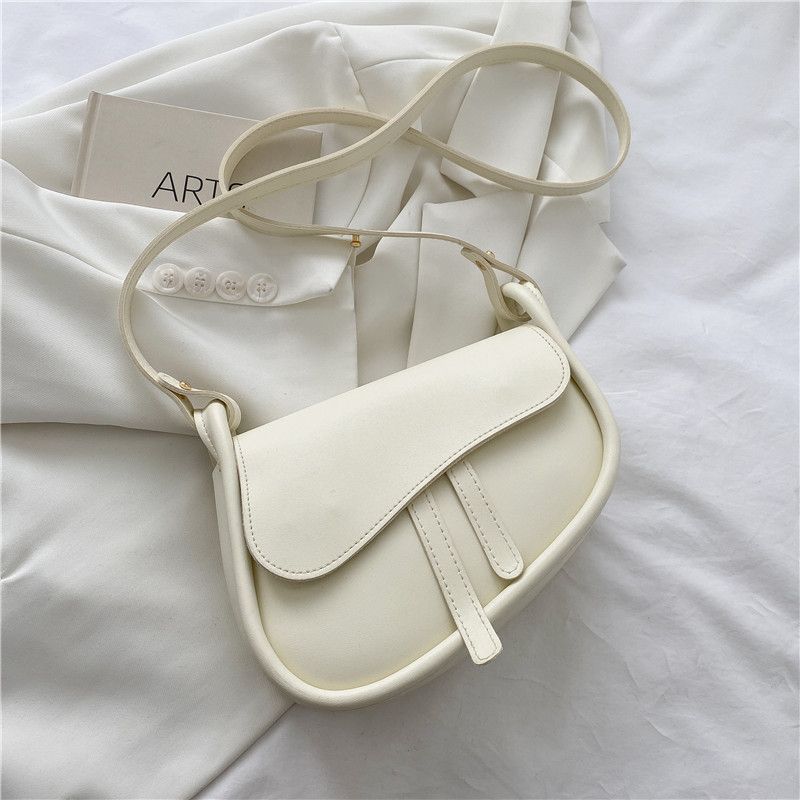 WTEMPO Onderarmtas, Modieuze Groene Zadelvormige Tas voor Dames, Veelzijdige Crossbody Tas