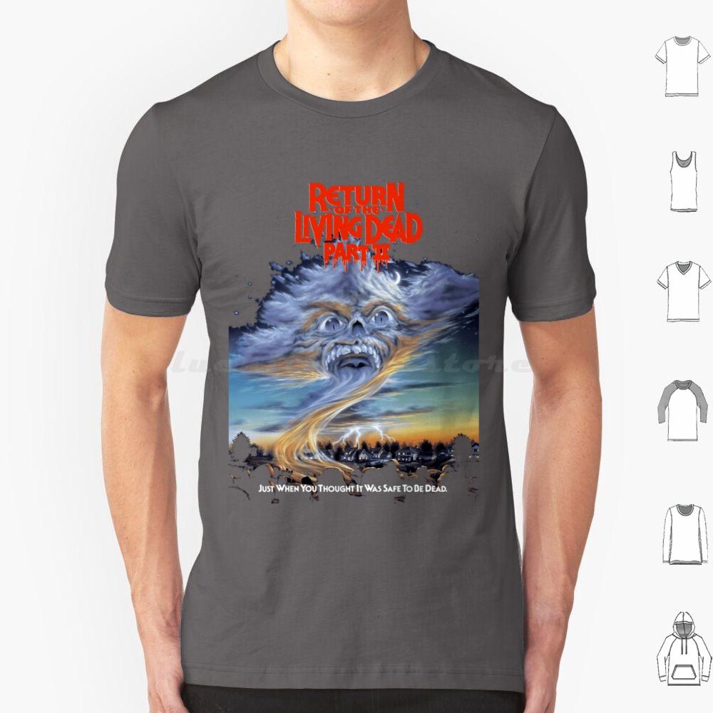 Return Of The Living Dead Part IiArtwork T Shirt Big Size 100 Cotton Return Of The Living Dead Zombie Horror Tarman Zombies