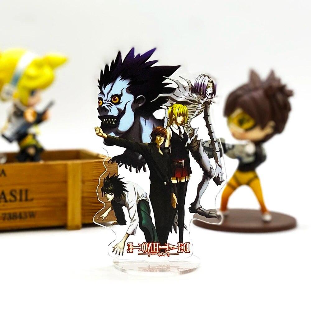 Death Note L Yagami Light Ryuuku Misa HF акриловая подставка игрушечная фигурка — фото 2