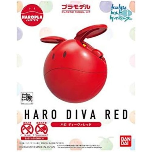 

Haropla Gundam Build Divers Haro Diva Red Pre-Colored Plastic Model