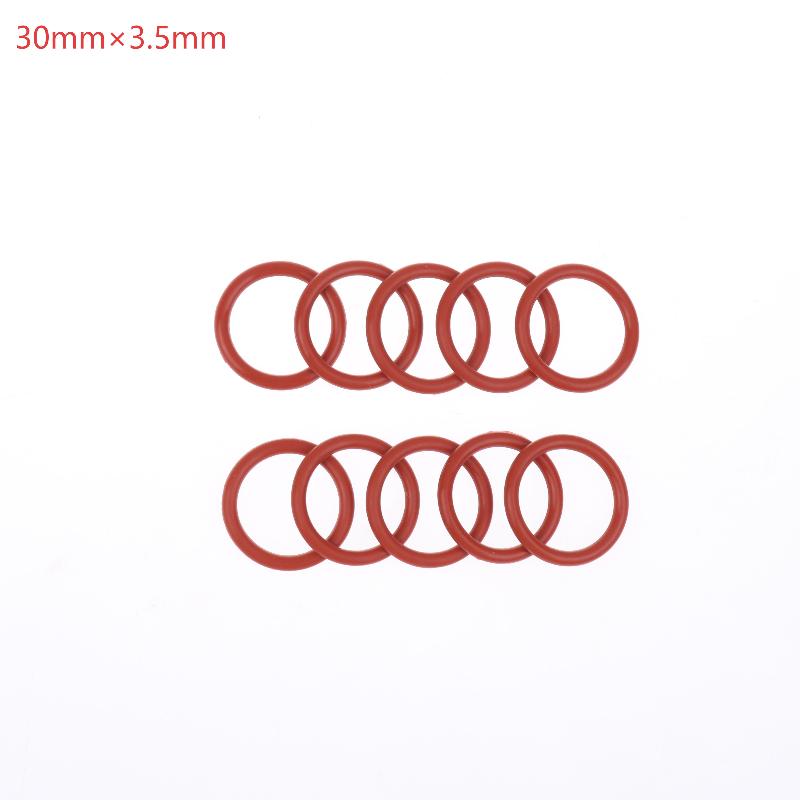 

10 ШТ. Силиконовое УПЛОТНИТЕЛЬНОЕ КОЛЬЦО Для Кофе 43,6*35*4,3 мм Уплотнительное Кольцо VMQ Прокладка Уплотнение Толщина 4,3 мм Уплотнительное Кольцо Красная Резина
