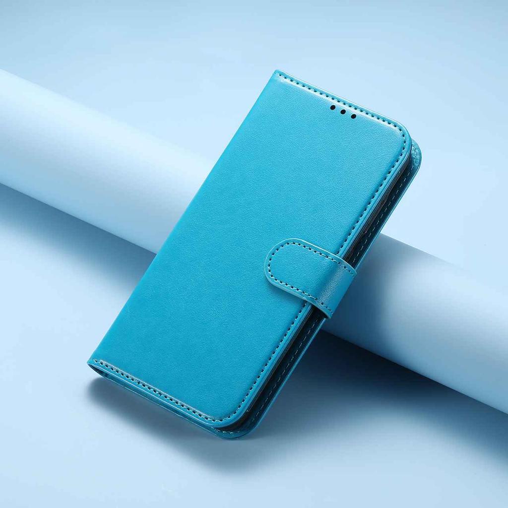 Case for Oppo A17 A18 A54 A58 A76 A77 Reno8...Lambskin Leather Wallet Phone Case, Multi-Card Slots & Stand, Shockproof Protective Cover (10 Colors)