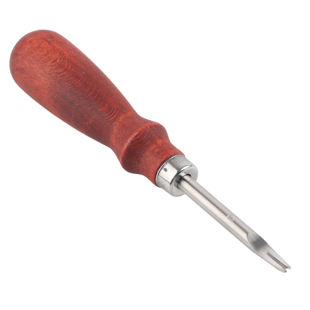 Kožený hranovač 5,5 palce Nůž na zkosení kožených hran Ořezávač Ručně vyrobený DIY Nástroj pro kožené řemeslo 1,2 mm