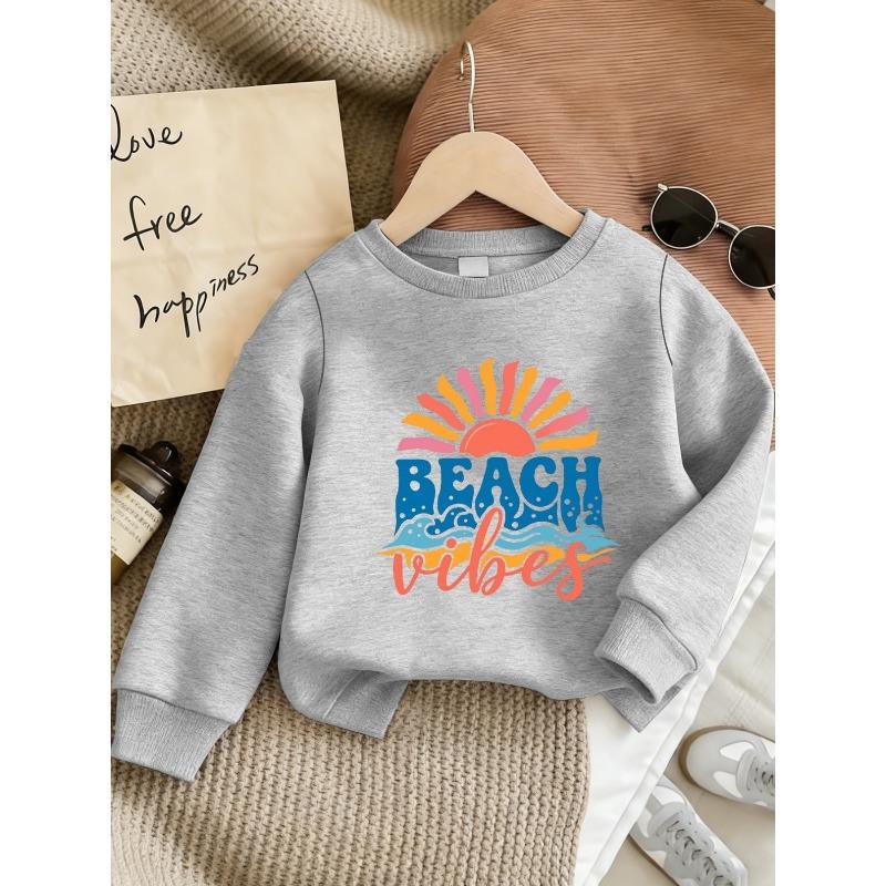 Kids Sweatshirt ,Cute And Fun Printed Pattern, Thin And Versatile Comfortable Round Neck Hoodie in Spring And Autumn, Fashion Pattern Tops
