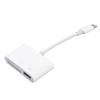 3 In 1 USB C Memory Card Reader Multiport 500M S Stable Transmission Plug and Play for Phone PC Laptop Camera U Disk