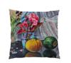 Retro Oil Painting Fruits And Vegetables Pepper Flower Pattern Pillowcase Car Living Room Sofa Decoration Pillowcase 45*45Cm