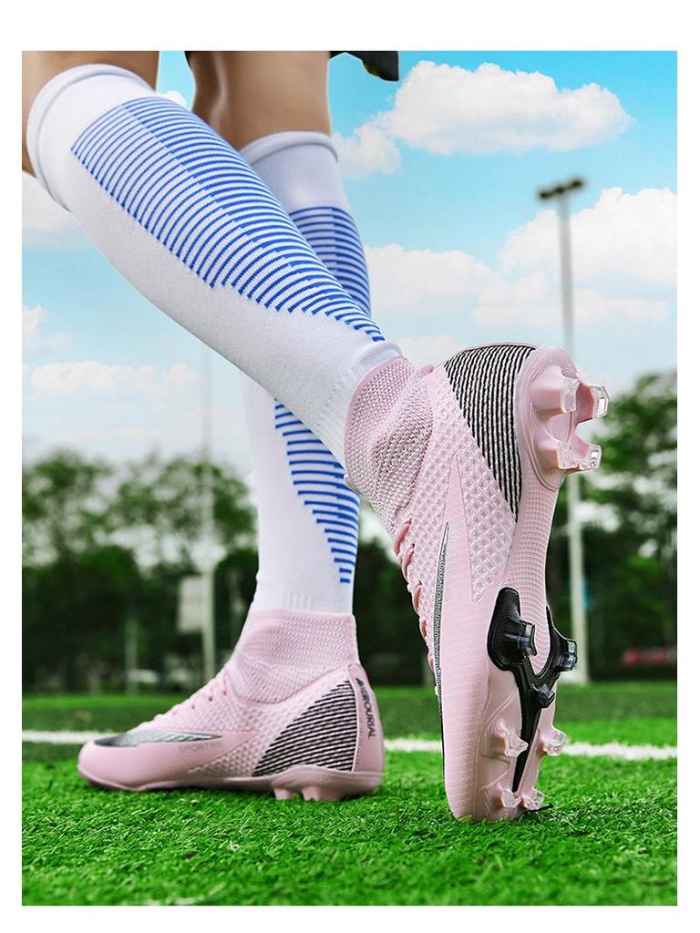 Unisex Cross-Border Low-Top Football Shoes: Youth/Men's/Women's Long or Multi-Studs, Kids' Training, In Stock