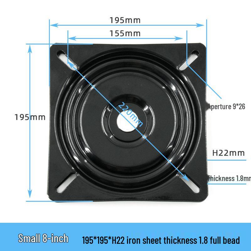 Enhanced Universal Iron Turntable Bearing for Furniture and Chairs