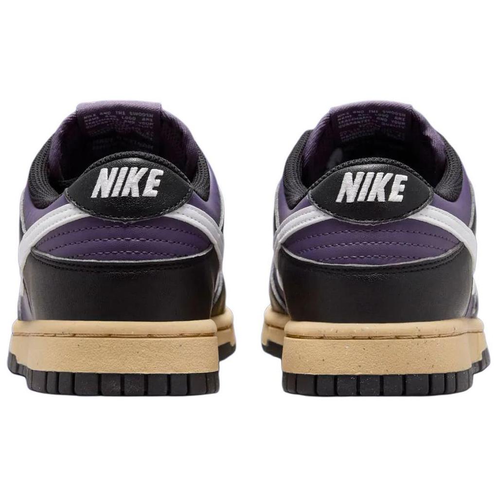 Nike Dunk Low Next Nature Dark Raisin Damen-Sneaker Lila Weiß Schwarz DD1873-500