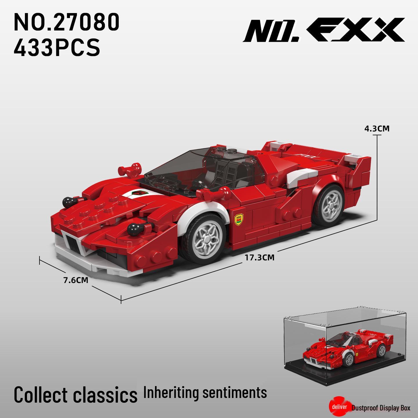 Yuxing Model King 27080FXX Car Building Blocks