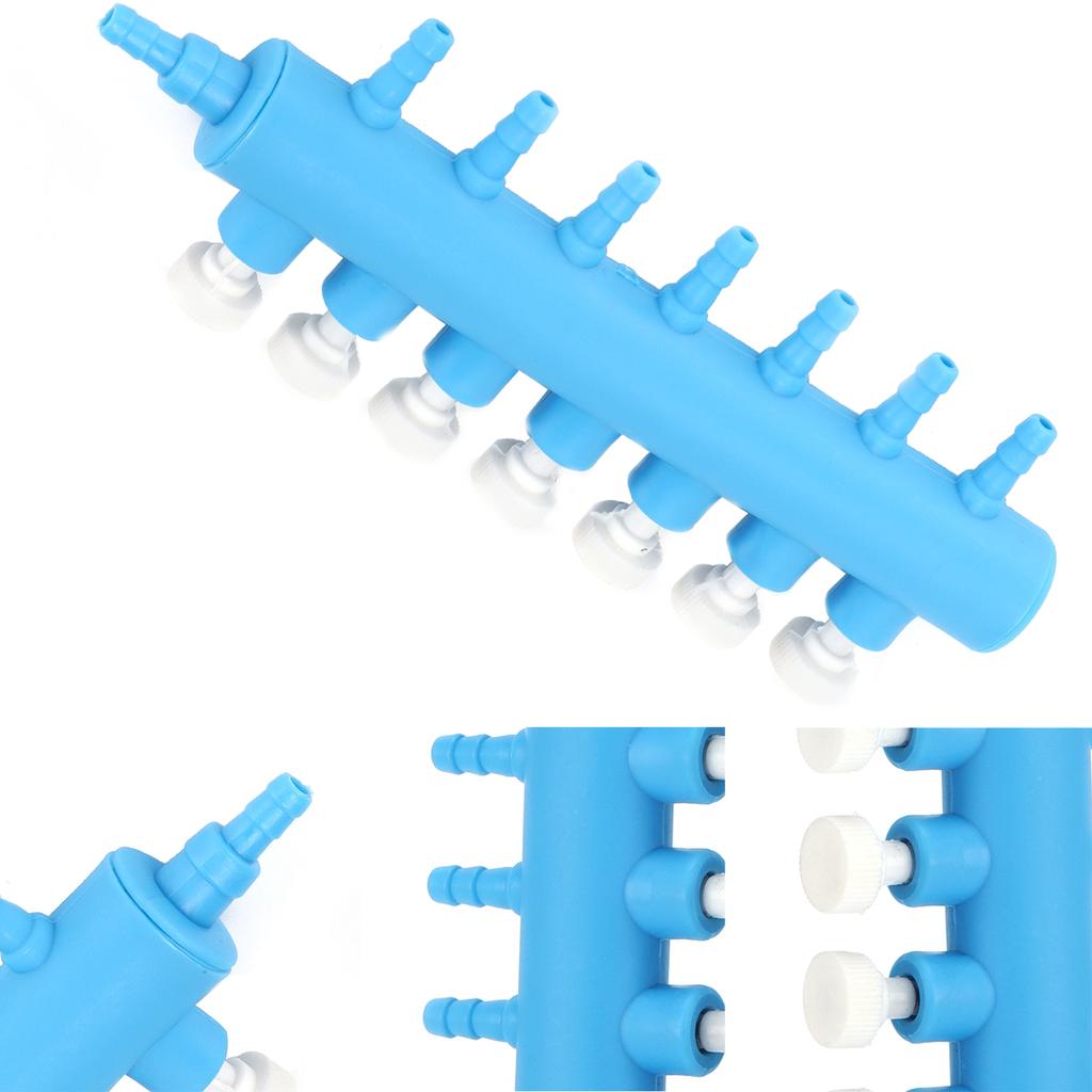 Aquarium Valve Plastic Fish Oxygen Splitter for Carbon Dioxide Equipment