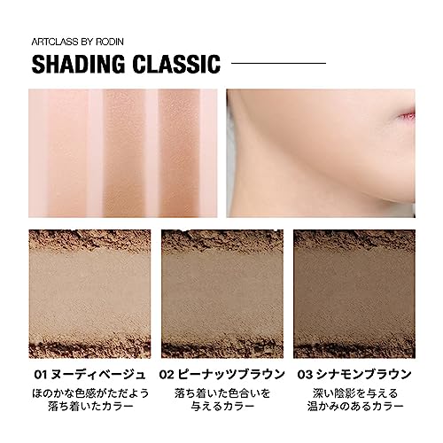 Too Cool School Artclass Rodin Shading Korean Cosmetics Makeup Skincare Three-Dimensional Volume Warm Tone (Classic)