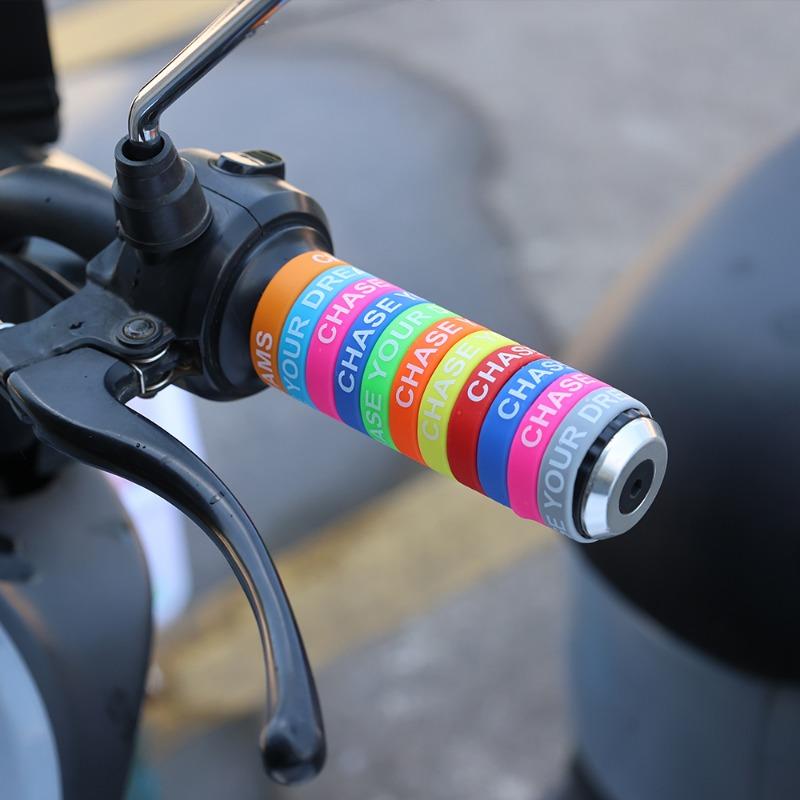 Elektrický bicykel Protišmykový krúžok na riadidlá 30 mm Motocykel Bicykel Elastické krúžky na rukoväte Silikónový kryt riadidiel Krúžok na rybársky prút