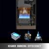6L-18L Gas Water Heater LPG Instant Tankless White Stainless Steel LED for Outdoor Bath Kitchen Bathroom