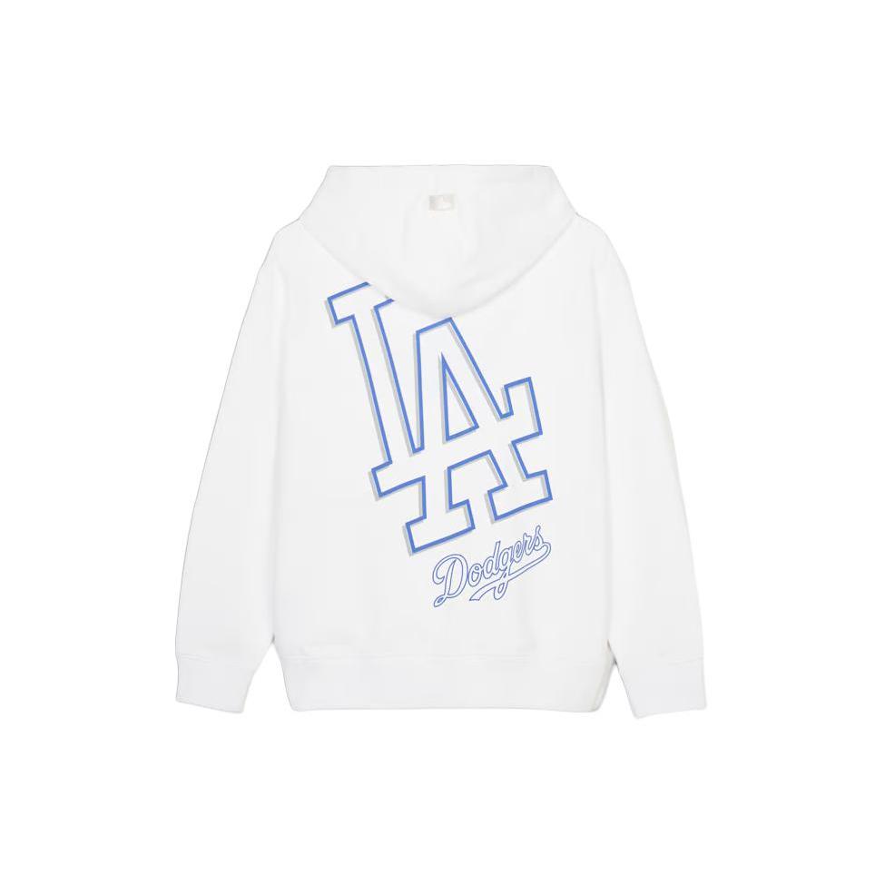 New MLB Street Style Sweatshirt Unisex White 3AHDB0241-07WHS