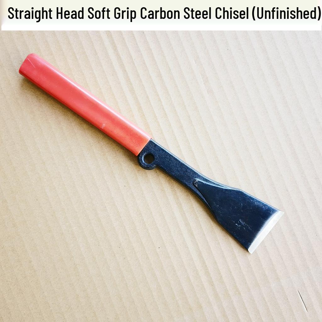 Multifunctional High Carbon Steel Chisel: Flat, Grooving, Punching, Stone Masonry, Cleaning, and Steel Pry Bar