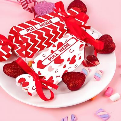 Christmas Surprise Money Pull Pouch Candy Shape Pull Out Money Gift Holder for Kids Adults DIY Christmas Money Box for Cash Gift Pull