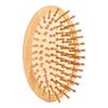 Wooden Massage Comb No Handle Scalp Care Styling Comb for Straight Curl HairComb