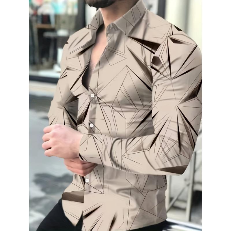 Men's Casual Fashion Long Sleeve Shirt