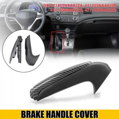 Emergency Ebrake Parking Brake Handle For Honda Civic 2006-2011 Carbon Fiber