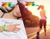 V9 Smart Temperature Monitoring Bracelet: All-Weather Body Temp Tracker with Vibration Alerts, Stopwatch, and Alarm Clock.