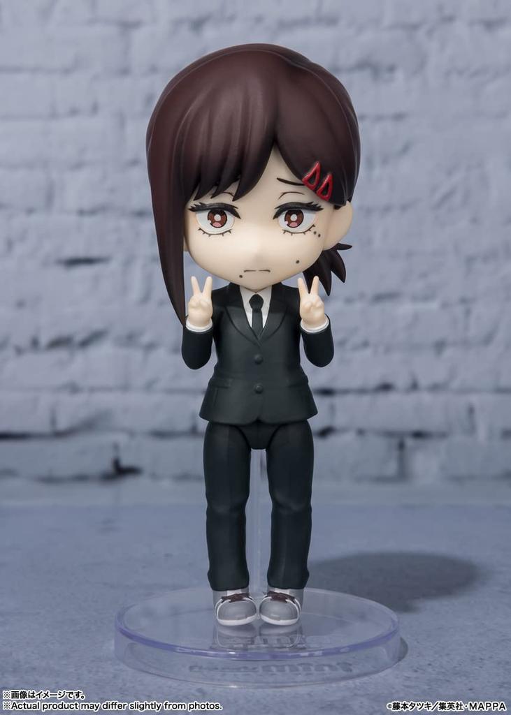 TAMASHII NATIONS Figuarts miniaturní motorová pila Kobeni přibližně 90 mm pohyblivá malovaná figurka z PVC a ABS