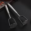 Stainless Steel Manual Masher for Potatoes, Pumpkins, and Baby Food
