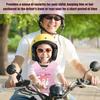 Imbracatura di Sicurezza per Moto per Bambini Cintura di Sicurezza Cartone Animato Imbracatura per Moto per Bambini Regolabile e Traspirante Cintura di Sicurezza Posteriore per la Sicurezza dei Bambini