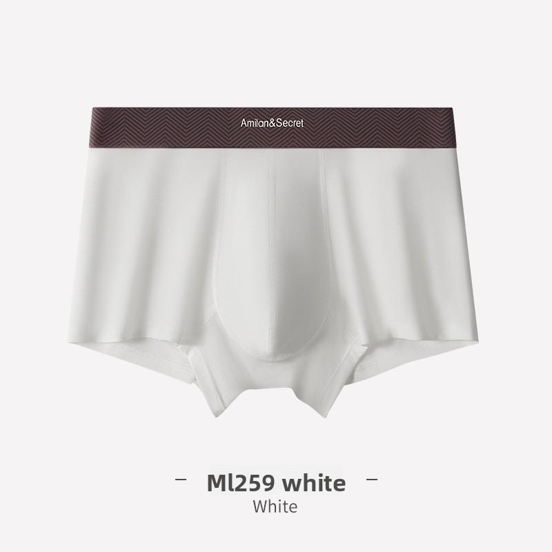 New Men s Spring and Summer Pure Cotton Seamless Breathable Briefs L