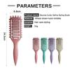 Curl Defining Brush For Curly Hair Vented Hair Styling Brush For Detailing And Defining Curls, Curly Hair Brush For Women Girls