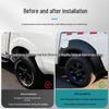 Parafanghi larghi rivettati per Nissan NP300 Off-Road 2015-20.