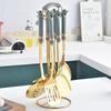 Stainless Steel Kitchenware Seven-piece Kitchen Household Hot Pot Spoon Colander Soup Spoon Kitchenware Gift Set