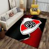 River Plate Logo Design Carpet suitable as a non-slip mat for the living room or bedroom sofa