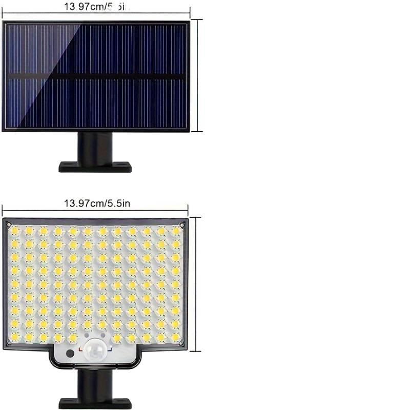 1PC 106 LED Outdoor Waterproof Split Solar Motion Sensor Light