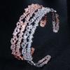 Accessories, Temperament Aaa Zircon Bracelet Open Bracelet