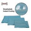 Pet Dog Instant Cooling Scarf Summer Cat Cooling Bandana Collar Ice Towels for Small Medium Large Dogs Cool Collars Pet Supplies