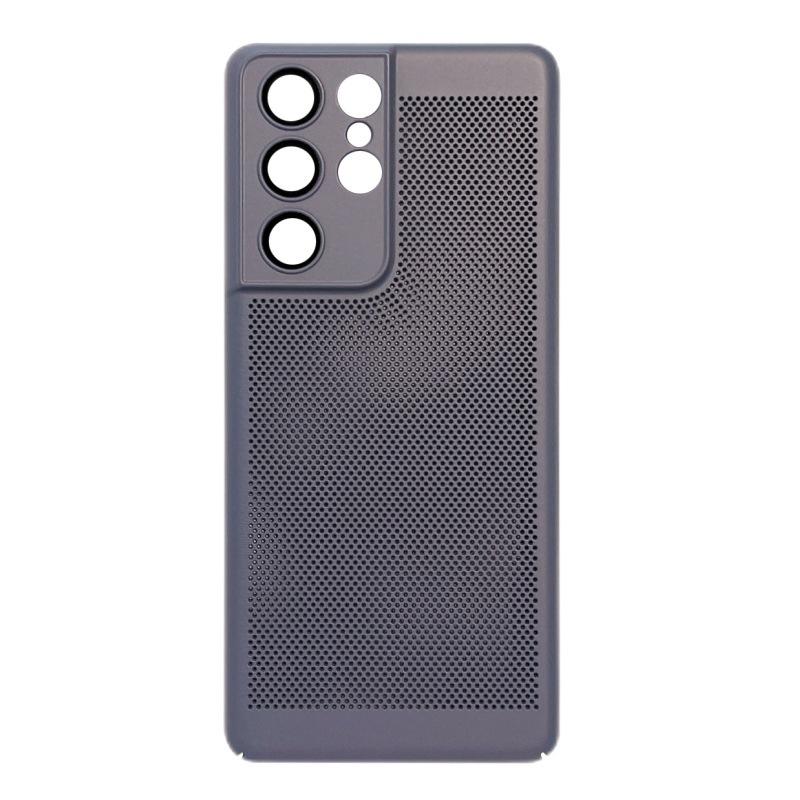 Applicable to Samsung S11UItra breathable heat dissipation grid mobile phone case S11 matte lens all-inclusive NOTE11 hard case