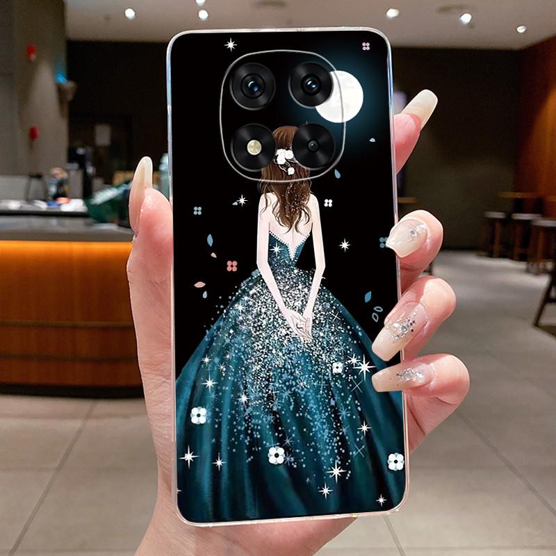 For Xiaomi Redmi Note 14 Pro+ Case Clear Soft TPU Fundas Butterfly Flower Cover For Redmi Note14 Pro Plus 5G Phone Cases Coque