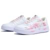 Li Ning Floating Boat Slip Resistant Abrasion Resistant Low Top Skateboard Shoes Women's Pink White AGCS420-6(Team1024-S-BOX)