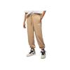 Jordan Elastic Waistband Joggers With Side Pockets And Fleece Lining Women Bottoms Khaki DQ4608-254