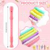 48 Pcs Novelty Flute Shape Rollerball Pens Cute Kawaii Creative Music Pens Black Gel Ink Kids Recorder for School Office Parties Desktop Decoration