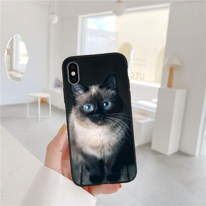 PP22 Cute Siamese Cat Soft Shell Phone Case for Xiaomi Xiaomi Poco M4 M5 M6 M7 X3 X6 X7 F8 Ultra Pro GT NFC