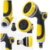 1 Set Garden Hose Nozzle 10 Patterns Watering Professional Eco-friendly Window Car Washing Sprayer Nozzle Home Use