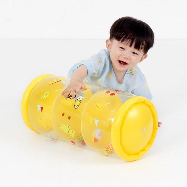 Hello Dino Play Roller Rattle Tummy Time Fine Motor Development Baby Toy Korean Childrens Toys